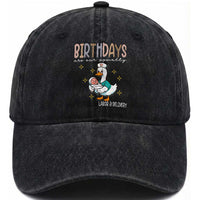 Labor And Delivery Nurse Washed Cotton Baseball Cap Birthdays Are Our Specialty