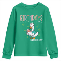 Labor And Delivery Nurse Youth Sweatshirt Birthdays Are Our Specialty - Wonder Print Shop