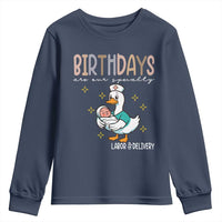 Labor And Delivery Nurse Youth Sweatshirt Birthdays Are Our Specialty - Wonder Print Shop