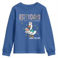 Labor And Delivery Nurse Youth Sweatshirt Birthdays Are Our Specialty - Wonder Print Shop