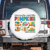 Thanksgiving Labor And Delivery Nurse Spare Tire Cover Cutest Turkeys - Wonder Print Shop