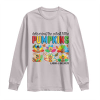 Thanksgiving Labor And Delivery Nurse Long Sleeve Shirt Cutest Turkeys - Wonder Print Shop