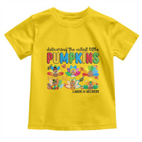 Thanksgiving Labor And Delivery Nurse Toddler T Shirt Cutest Turkeys - Wonder Print Shop