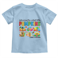 Thanksgiving Labor And Delivery Nurse Toddler T Shirt Cutest Turkeys - Wonder Print Shop
