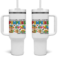 Thanksgiving Labor And Delivery Nurse Tumbler With Handle Cutest Turkeys