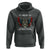 Skull Biker American Flag Motorcycle Biker Son Hoodie - Wonder Print Shop