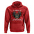 Skull Biker American Flag Motorcycle Biker Son Hoodie - Wonder Print Shop