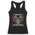 Skull Biker American Flag Motorcycle Biker Son Racerback Tank Top - Wonder Print Shop