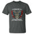 Skull Biker American Flag Motorcycle Biker Son T Shirt - Wonder Print Shop