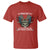 Skull Biker American Flag Motorcycle Biker Son T Shirt - Wonder Print Shop