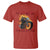Funny Biker Skeleton Motorcycle Rider T Shirt I Would Rather Be Cranking My Hog - Wonder Print Shop