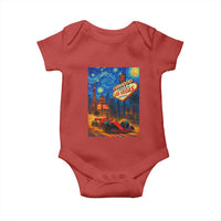Racing Car Starry Night Las Vegas Race Day Baby Onesie - Wonder Print Shop