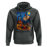 Racing Car Starry Night Las Vegas Race Day Hoodie - Wonder Print Shop