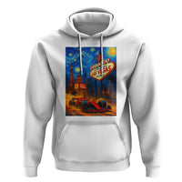 Racing Car Starry Night Las Vegas Race Day Hoodie - Wonder Print Shop