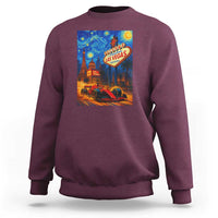 Racing Car Starry Night Las Vegas Race Day Sweatshirt - Wonder Print Shop