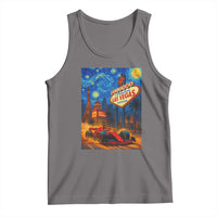 Racing Car Starry Night Las Vegas Race Day Tank Top - Wonder Print Shop