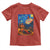 Racing Car Starry Night Las Vegas Race Day Toddler T Shirt - Wonder Print Shop