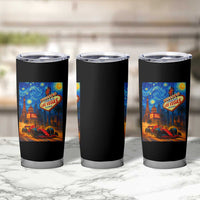 Racing Car Starry Night Las Vegas Race Day Tumbler Cup