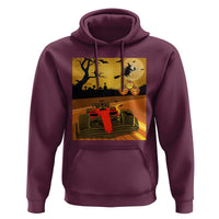 Vintage Race Car Halloween Pumpkin Retro Racing Hoodie - Wonder Print Shop