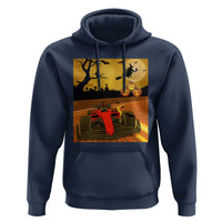 Vintage Race Car Halloween Pumpkin Retro Racing Hoodie - Wonder Print Shop