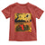 Vintage Race Car Halloween Pumpkin Retro Racing Toddler T Shirt - Wonder Print Shop