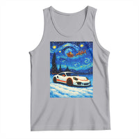Racing Sports Car Tank Top Porsche 911 Starry Night Racing Silhouette - Wonder Print Shop
