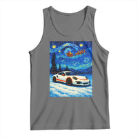 Racing Sports Car Tank Top Porsche 911 Starry Night Racing Silhouette - Wonder Print Shop