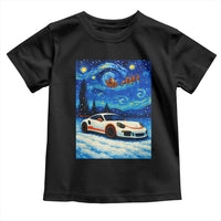 Racing Sports Car Toddler T Shirt Porsche 911 Starry Night Racing Silhouette - Wonder Print Shop
