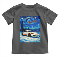Racing Sports Car Toddler T Shirt Porsche 911 Starry Night Racing Silhouette - Wonder Print Shop