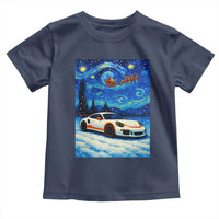 Racing Sports Car Toddler T Shirt Porsche 911 Starry Night Racing Silhouette - Wonder Print Shop