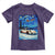 Racing Sports Car Toddler T Shirt Porsche 911 Starry Night Racing Silhouette - Wonder Print Shop