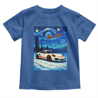 Racing Sports Car Toddler T Shirt Porsche 911 Starry Night Racing Silhouette - Wonder Print Shop