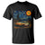 Racing Sports T Shirt Starry Night 911 Silhouette Halloween - Wonder Print Shop