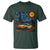 Racing Sports T Shirt Starry Night 911 Silhouette Halloween - Wonder Print Shop