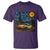 Racing Sports T Shirt Starry Night 911 Silhouette Halloween - Wonder Print Shop