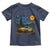 Racing Sports Toddler T Shirt Starry Night 911 Silhouette Halloween - Wonder Print Shop
