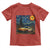 Racing Sports Toddler T Shirt Starry Night 911 Silhouette Halloween - Wonder Print Shop