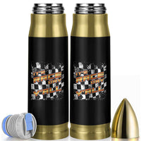 Racing Checkered Flag Bullet Tumbler It Is Race Day Y'all Dirt Track