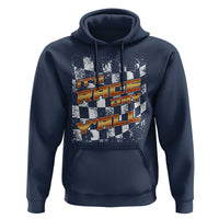 Racing Checkered Flag Hoodie It Is Race Day Y'all Dirt Track - Wonder Print Shop