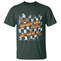 Racing Checkered Flag T Shirt It Is Race Day Y'all Dirt Track - Wonder Print Shop
