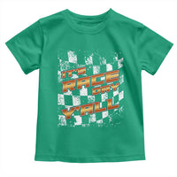 Racing Checkered Flag Toddler T Shirt It Is Race Day Y'all Dirt Track - Wonder Print Shop