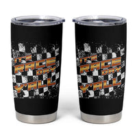 Racing Checkered Flag Tumbler Cup It Is Race Day Y'all Dirt Track