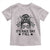 Racing Checkered Flag Messy Bun Race Day Toddler T Shirt - Wonder Print Shop