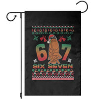 67 Six Seven Christmas Garden Flag Marcus The Worm Robert Meme - Wonder Print Shop