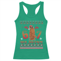 67 Six Seven Christmas Racerback Tank Top Marcus The Worm Robert Meme - Wonder Print Shop