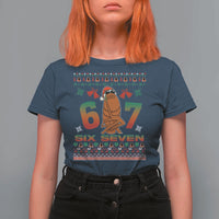 67 Six Seven Christmas T Shirt For Women Marcus The Worm Robert Meme - Wonder Print Shop