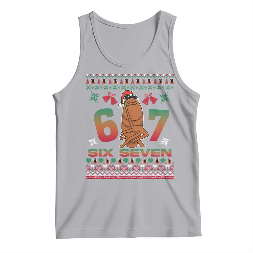 67 Six Seven Christmas Tank Top Marcus The Worm Robert Meme - Wonder Print Shop