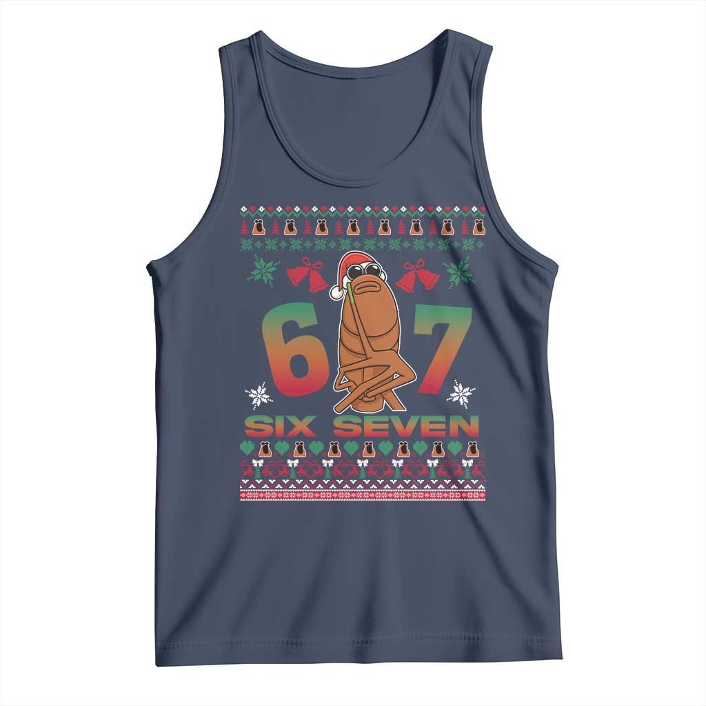 67 Six Seven Christmas Tank Top Marcus The Worm Robert Meme - Wonder Print Shop