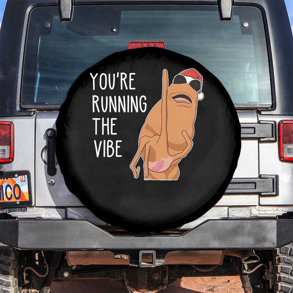 Marcus The Worm Robert Meme Christmas Spare Tire Cover You Are Running The Vibe - Wonder Print Shop