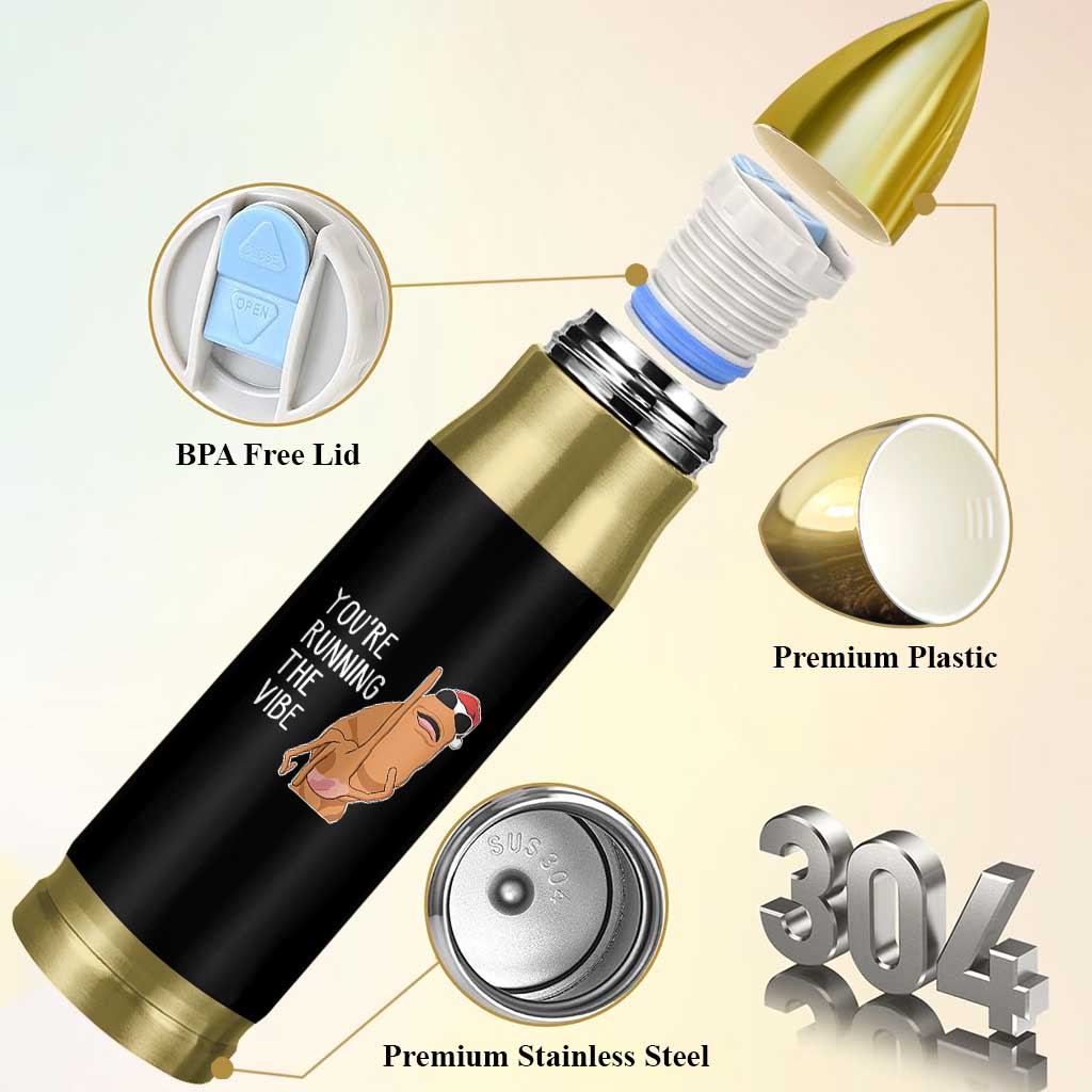 Marcus The Worm Robert Meme Christmas Bullet Tumbler You Are Running The Vibe - Wonder Print Shop